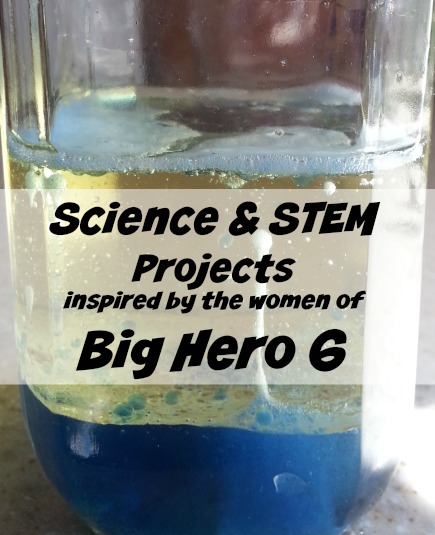 Big Hero 6 Science Fun Inspired by Honey Lemon and GoGo at www.www.themakermom.com