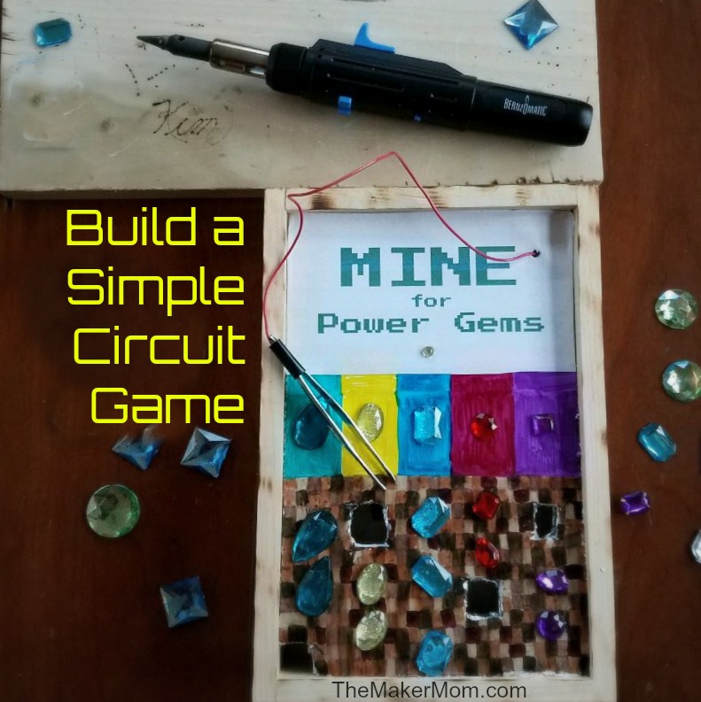 build a minecraft inspired diy operation game with the maker mom