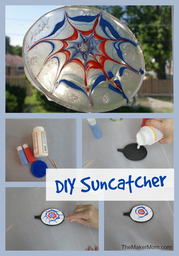 Easy DIY Suncatcher - The Maker Mom