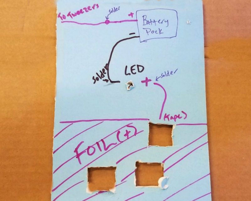 Circuit Map for DIY Operation game