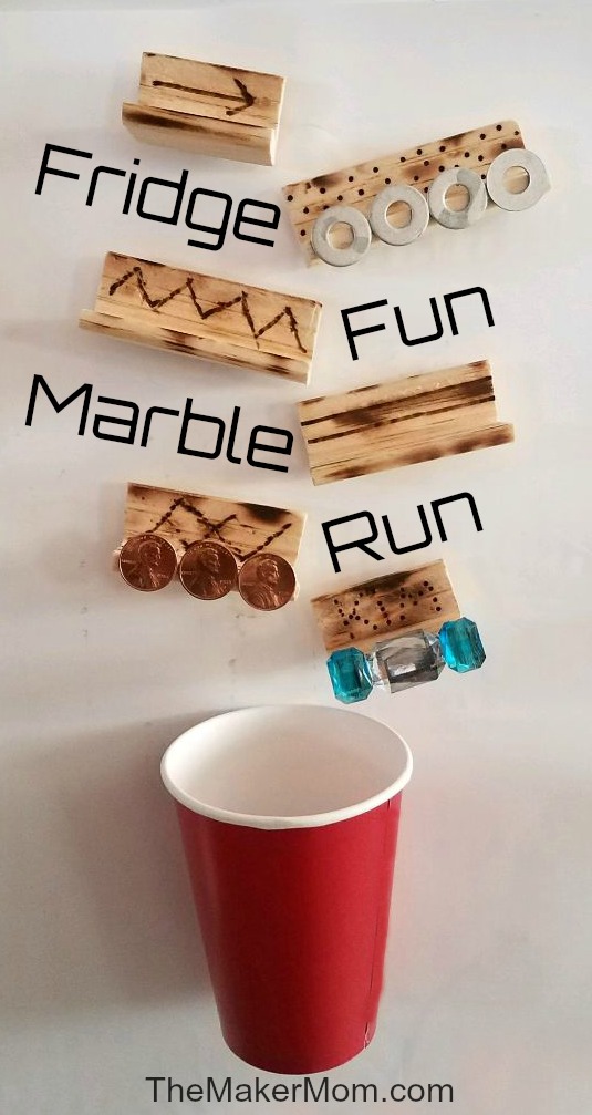 Make a Fridge Fun Marble Run!