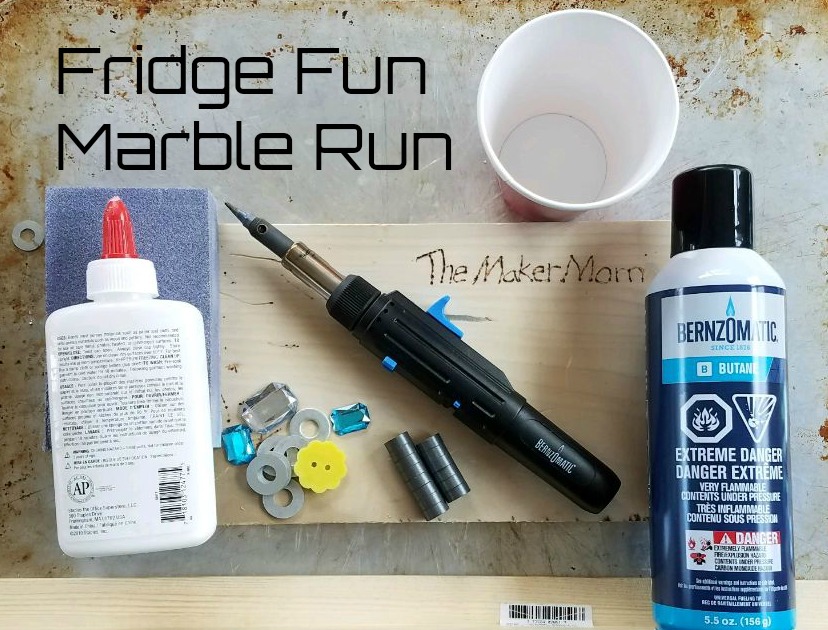 Make DIY Fridge Fun Marble Run