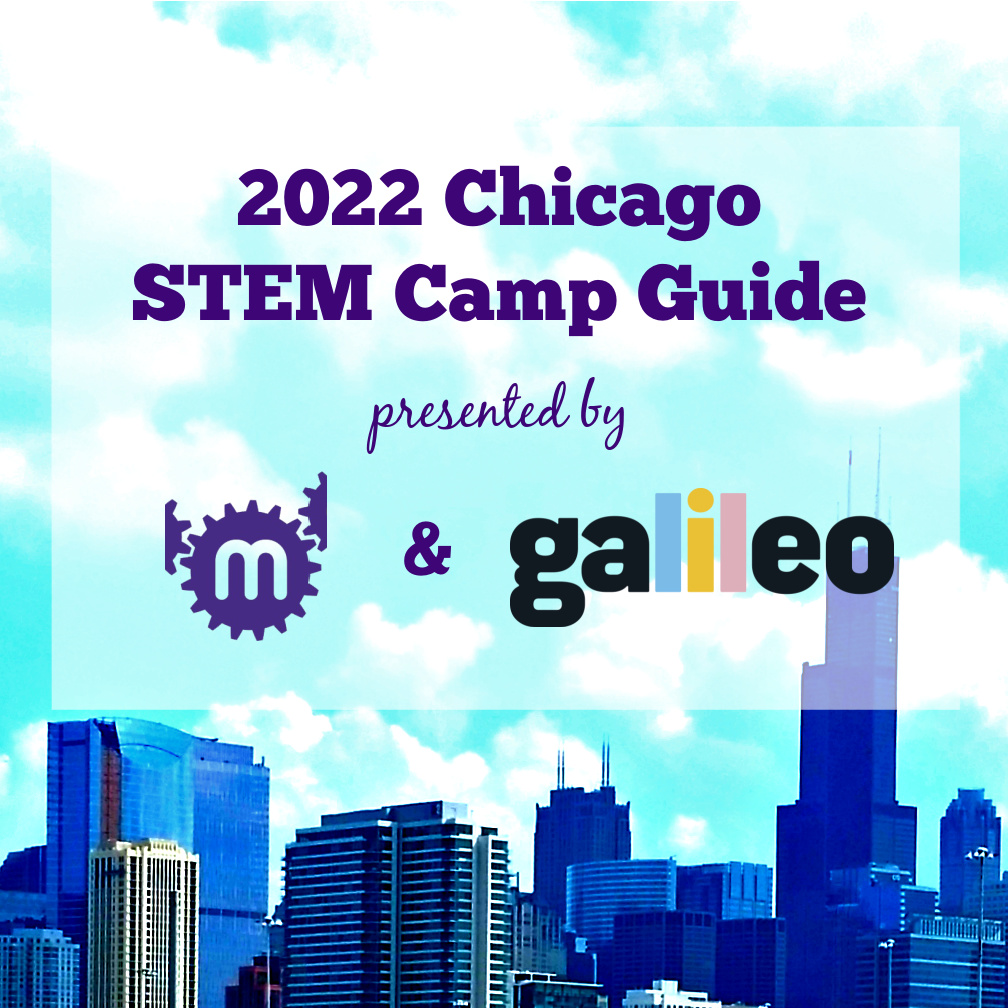 graphic announcing the 2022 Summer STEM Camp Guide