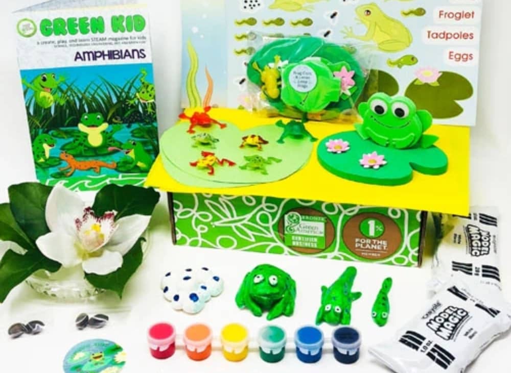 green kids craft