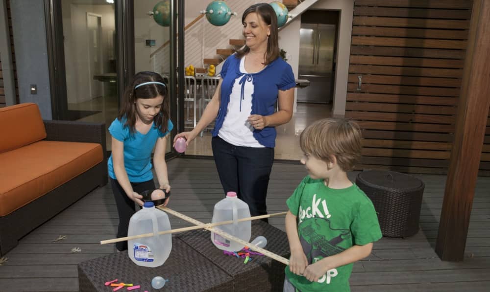 water balloon catapult