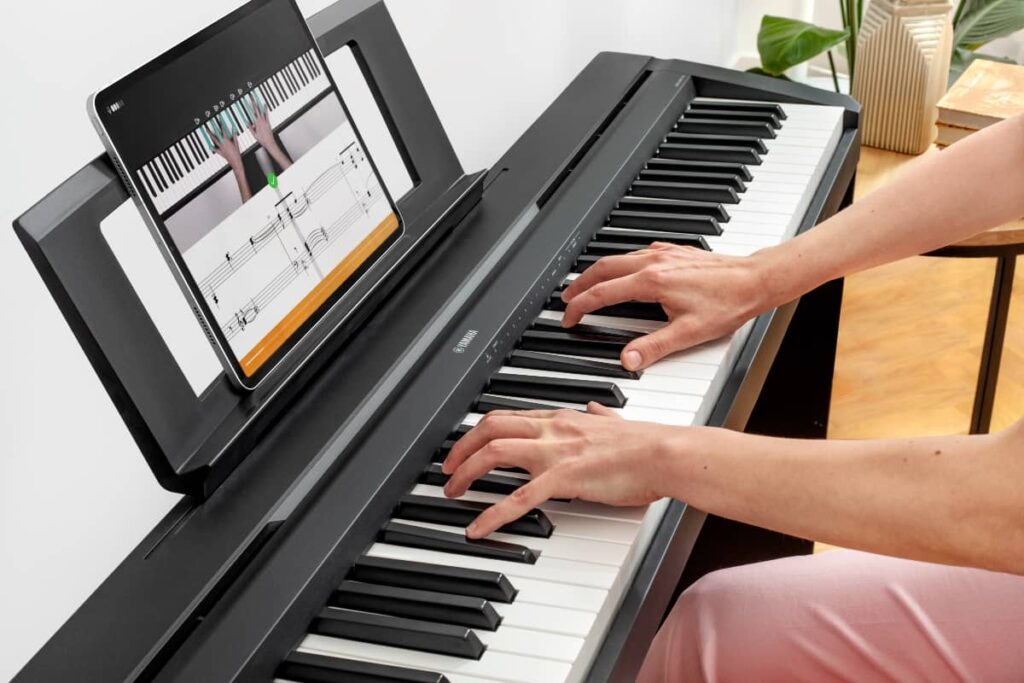 Playing Piano With Flowkey